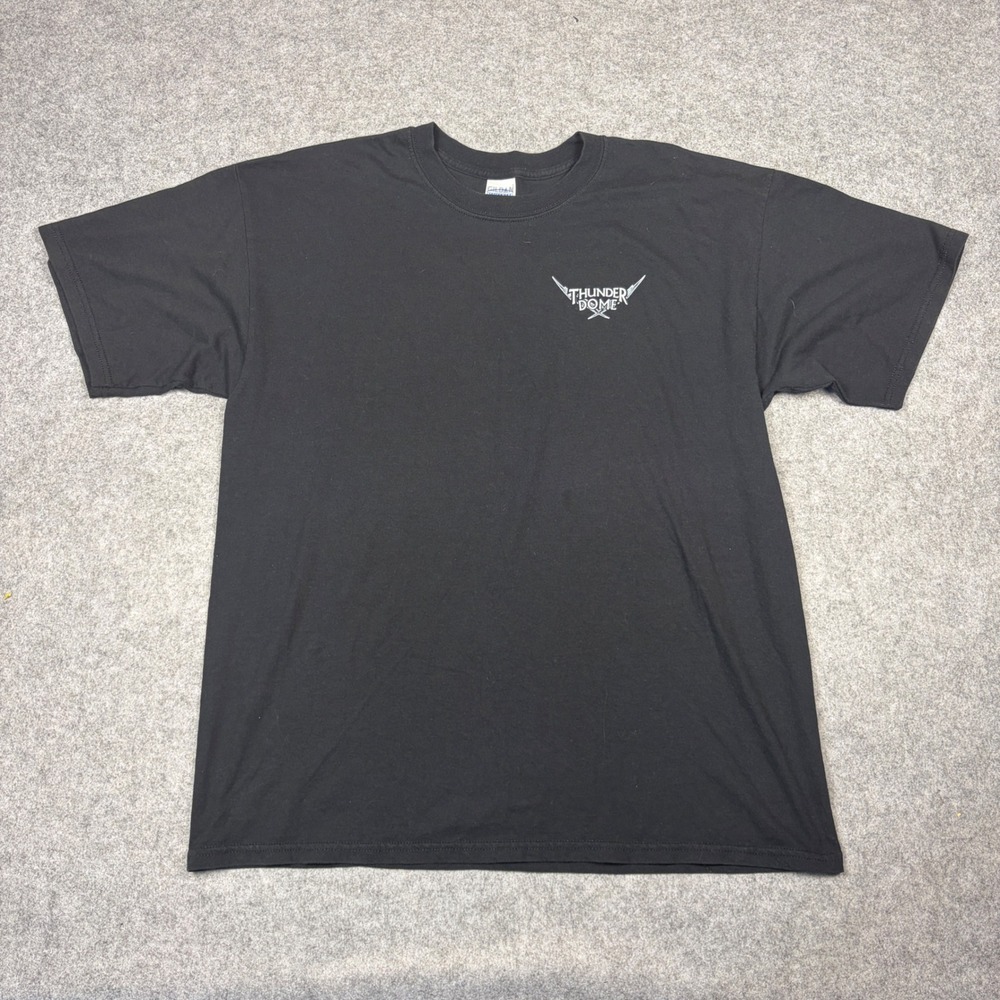 Vintage Thunder Dome Baltimore Rock Nightclub T-Shirt XL Black Gildan